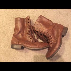 Candies Brown Boots Size 7